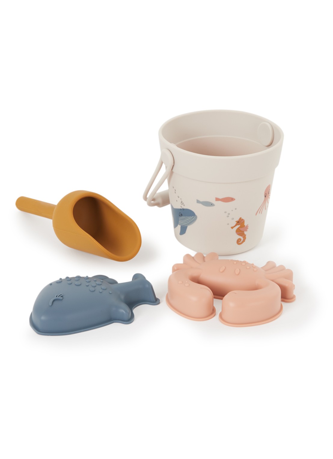 Liewood Mini Sea Creature Beach speelgoed - set van 4 - voorkant undefined