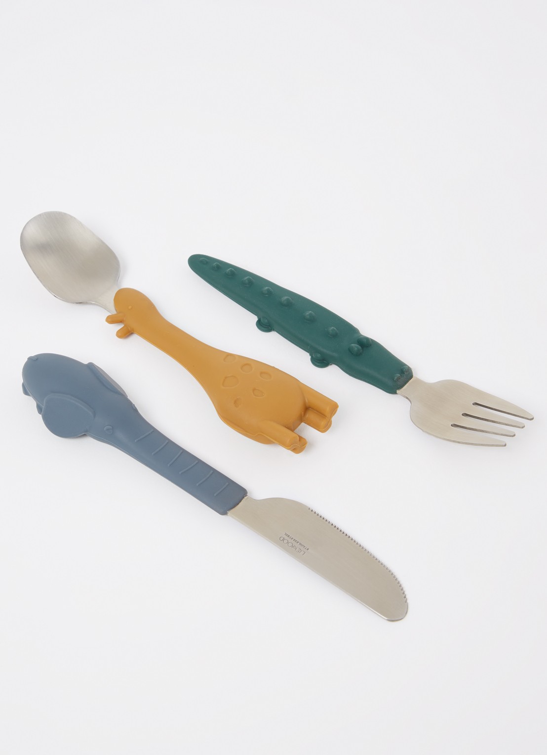 Liewood Tove kinderbestek 3-delig - voorkant 2 multicolor