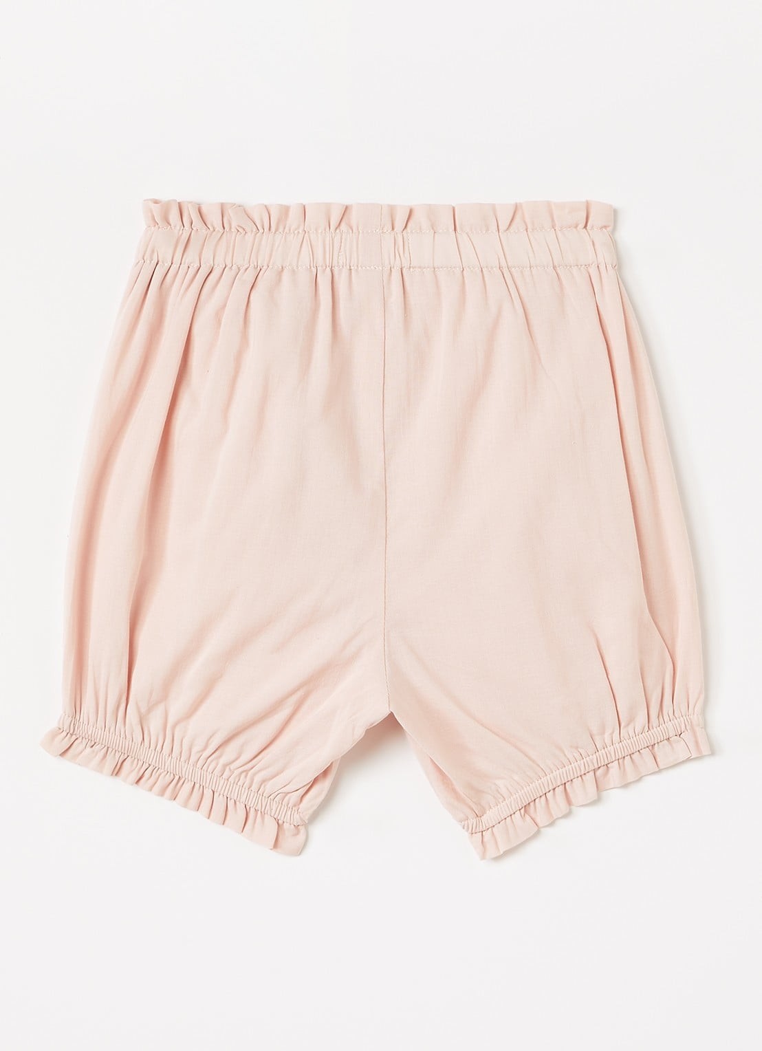Lil 'Atelier NBFDayna tapered fit korte broek - achterkant oudroze