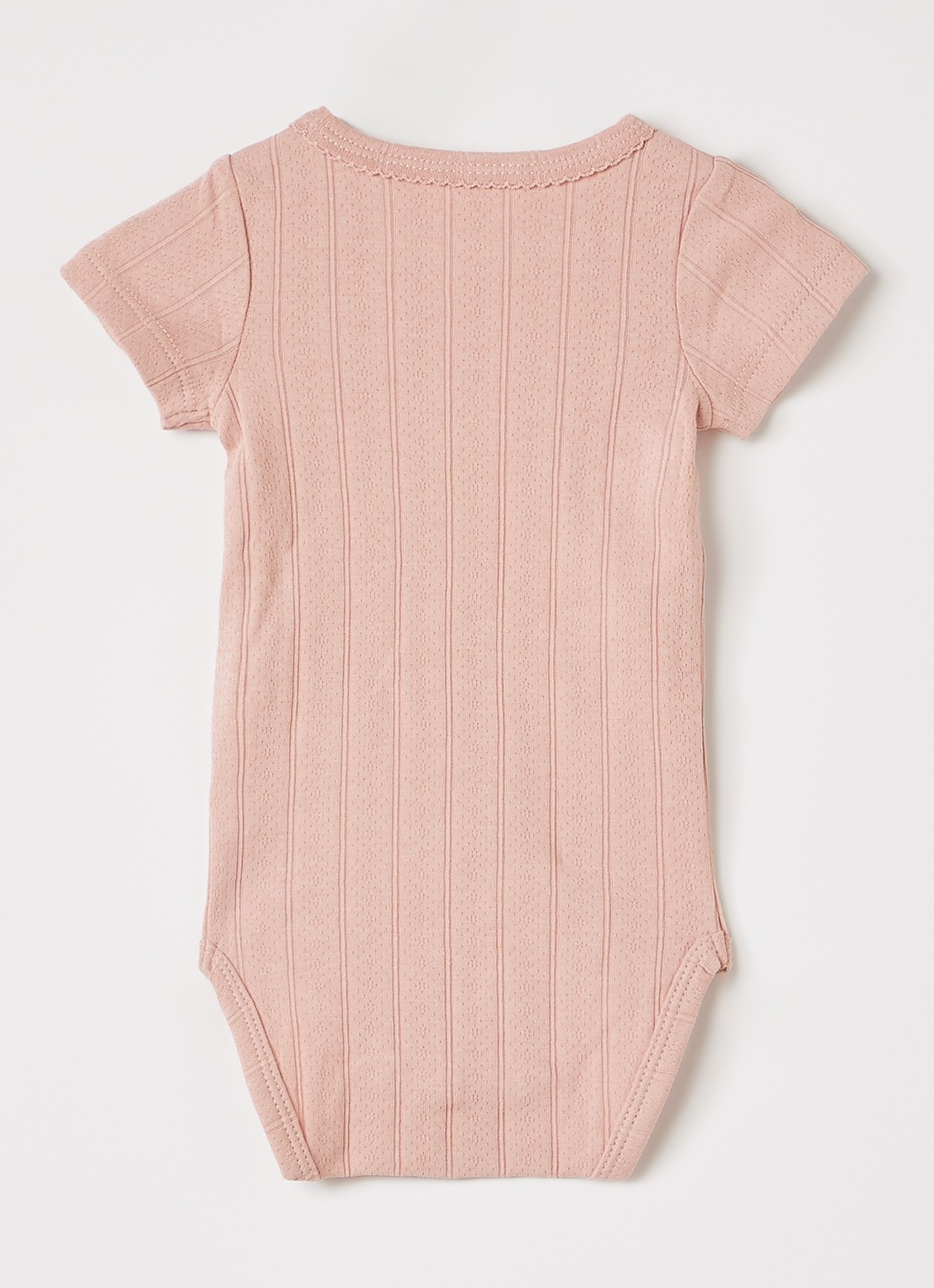 Lil 'Atelier NBFFalina romper - voorkant 2 zalmroze