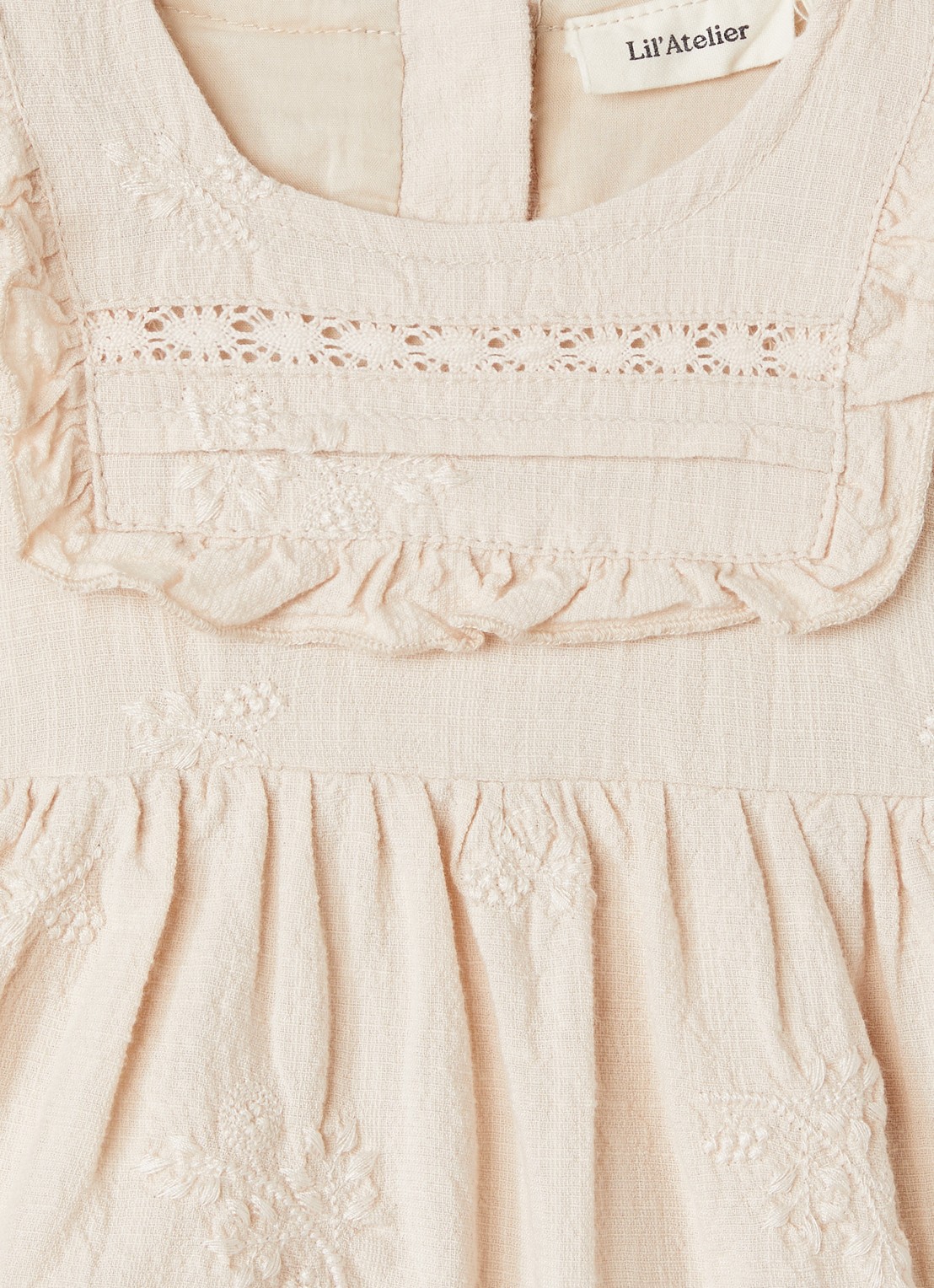 Lil 'Atelier NBFFerona tuniekjurk - detail 5 beige