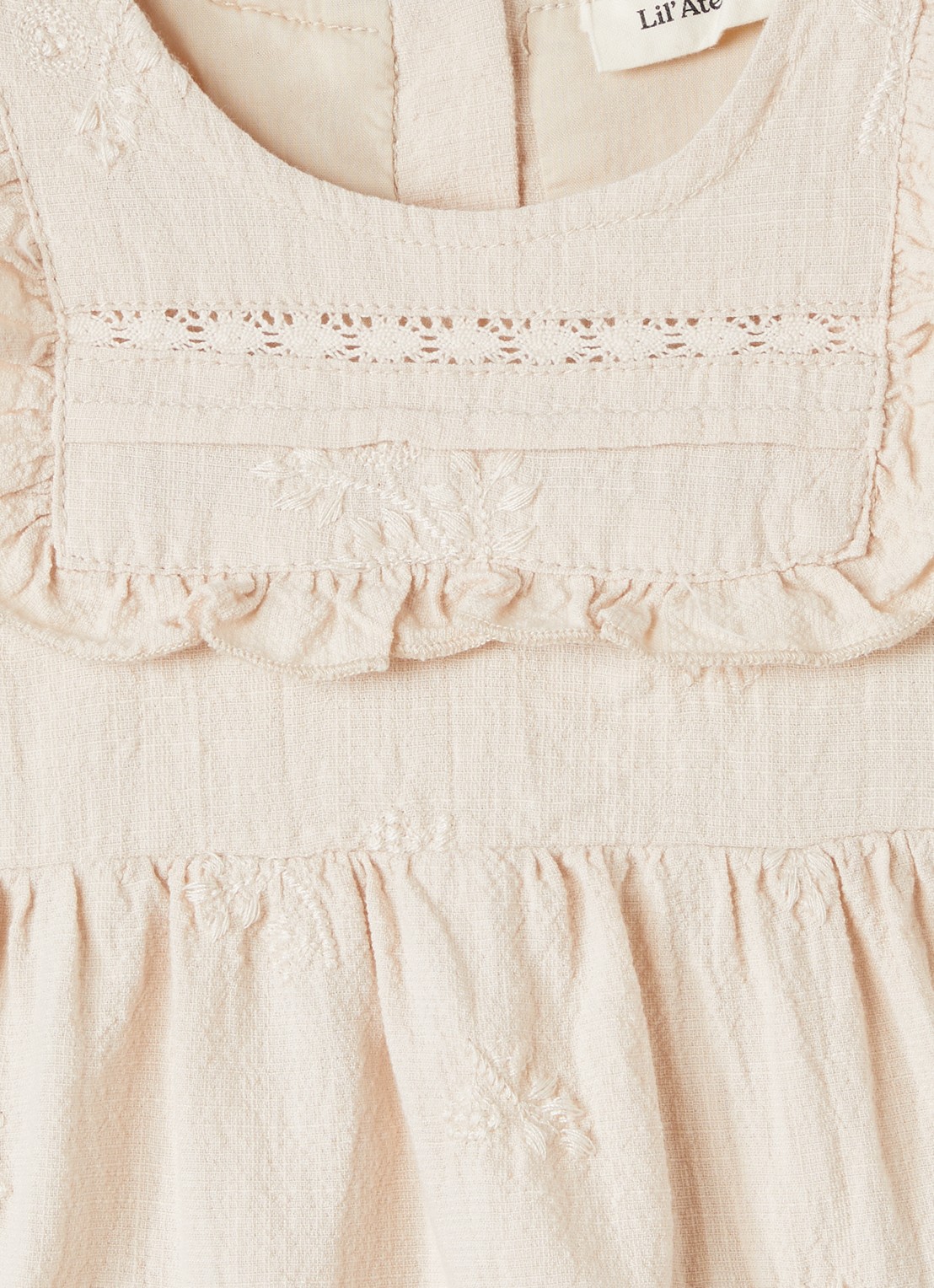 Lil 'Atelier NBFFerona tuniekjurk - detail 6 beige