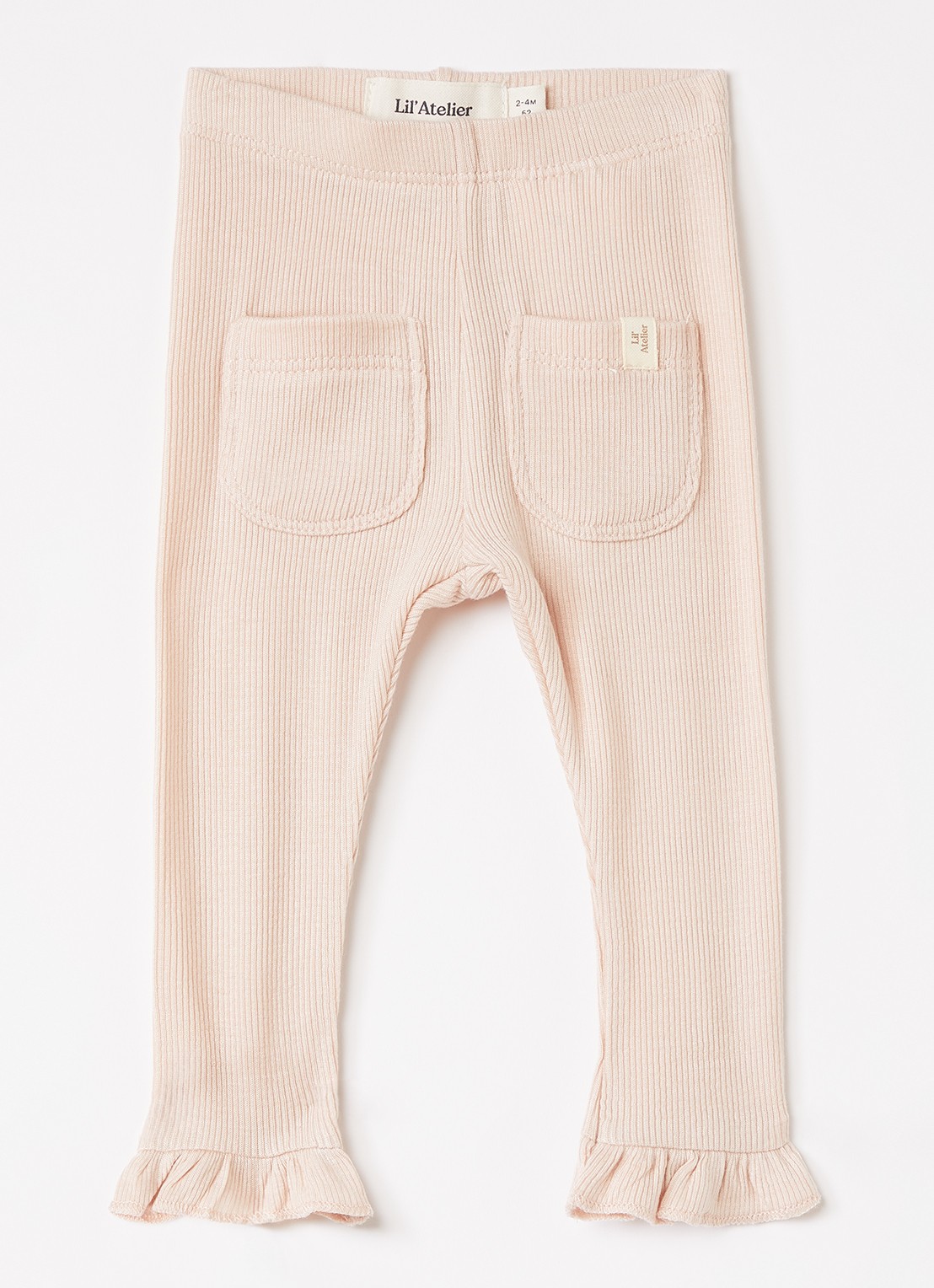 Lil 'Atelier NBFFrijo legging - voorkant 3 oudroze
