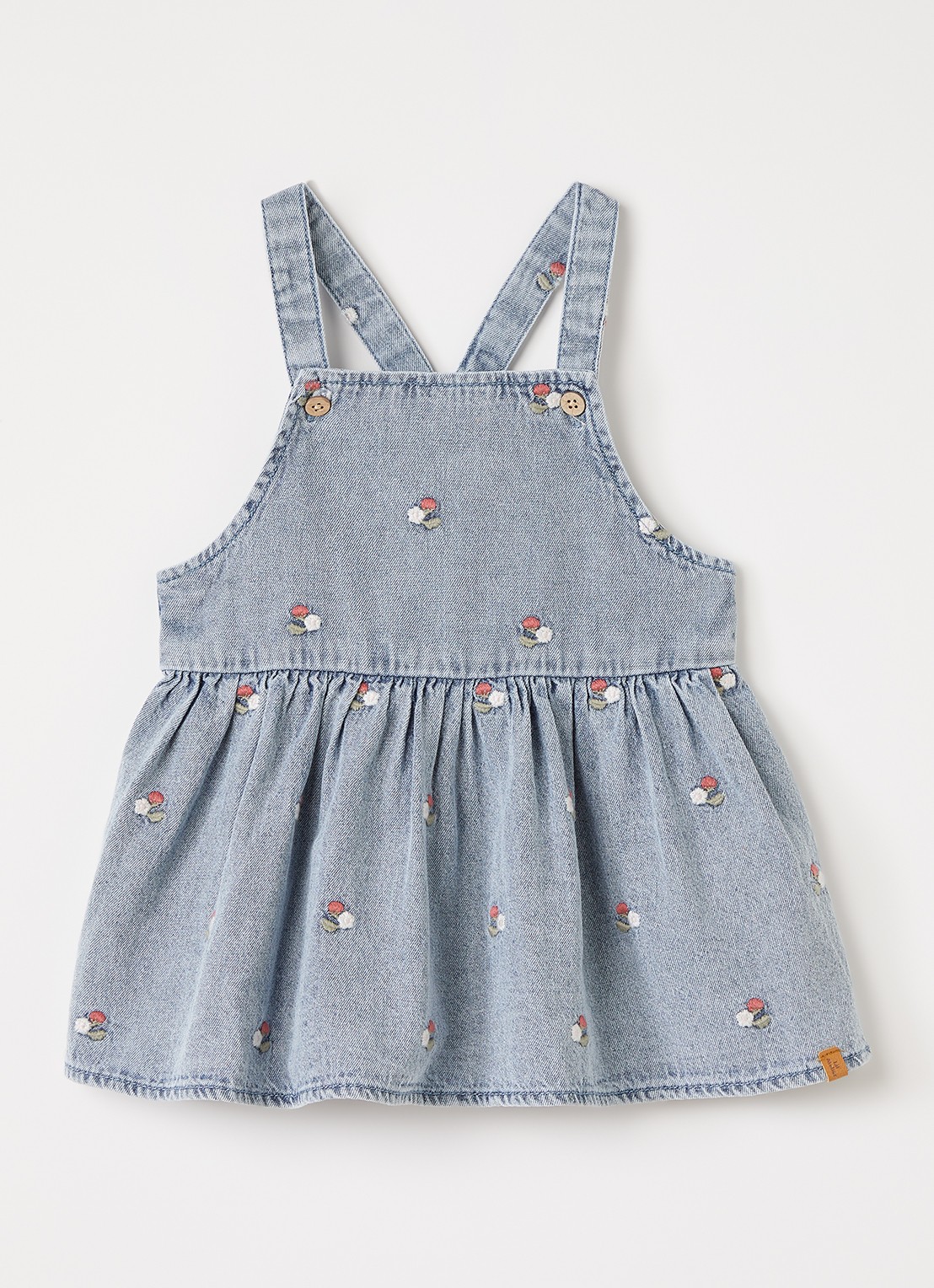Lil 'Atelier NBFFunda jurk van denim - voorkant jeans