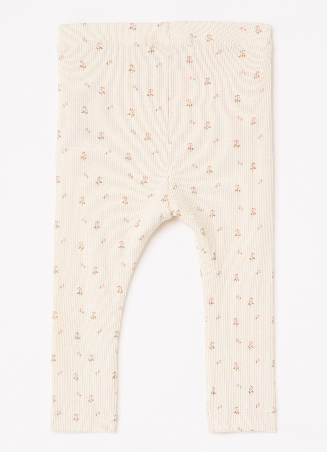 Lil 'Atelier NBFGago legging met print - achterkant 5 taupe