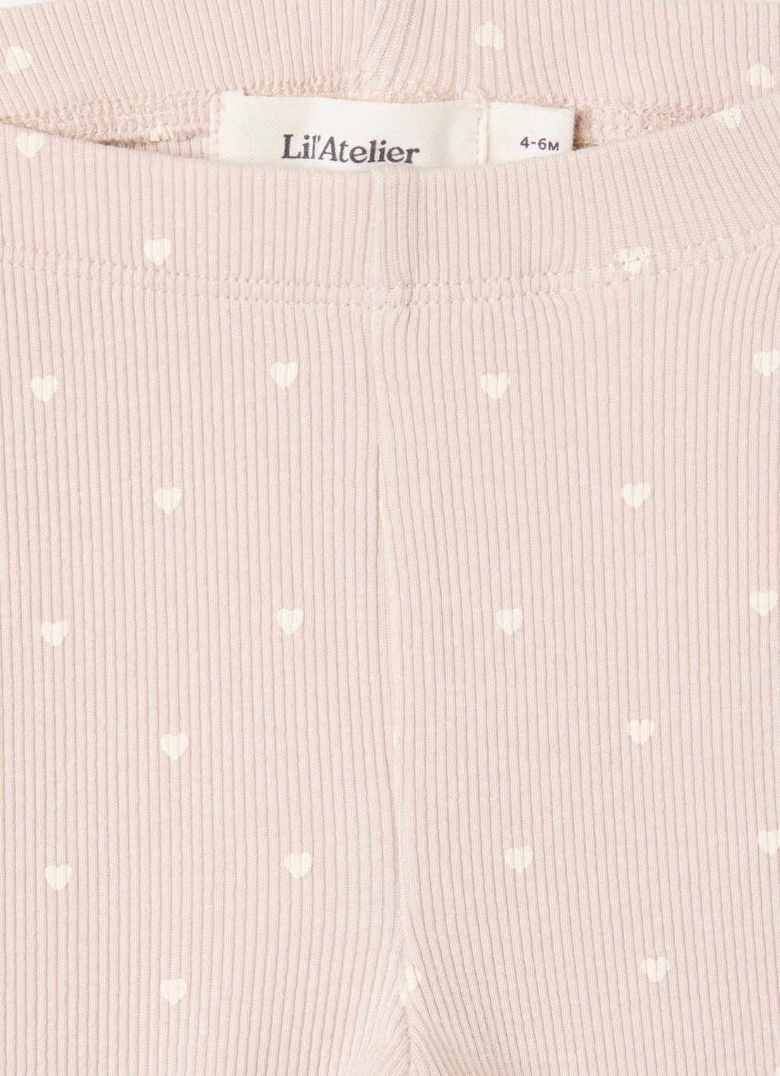 Lil 'Atelier NBFGago legging met print - detail taupe