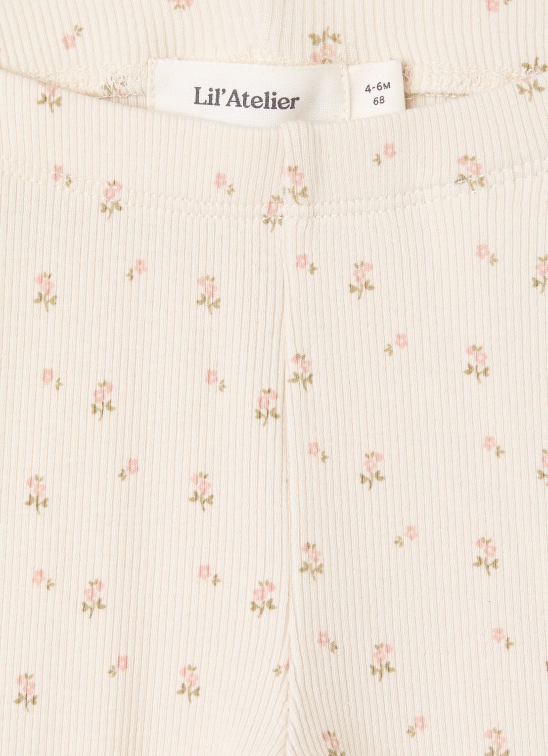 Lil 'Atelier NBFGago legging met print - detail beige