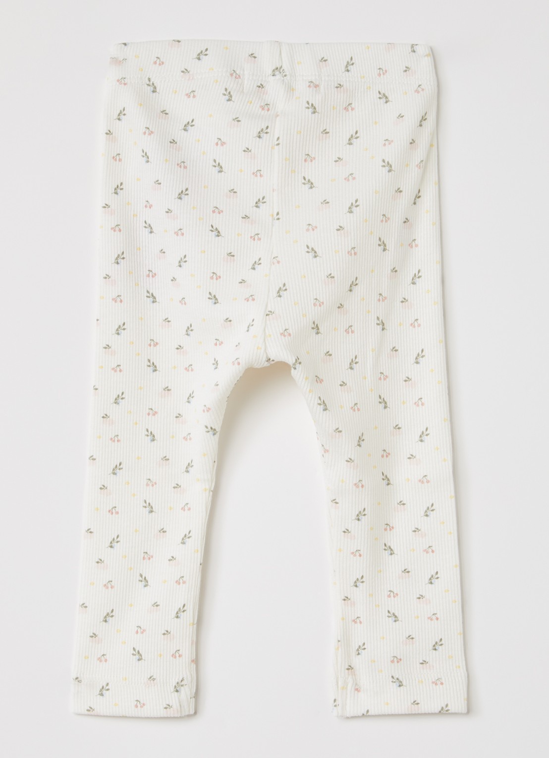 Lil 'Atelier NBFGago legging met print - voorkant 3 gebroken wit