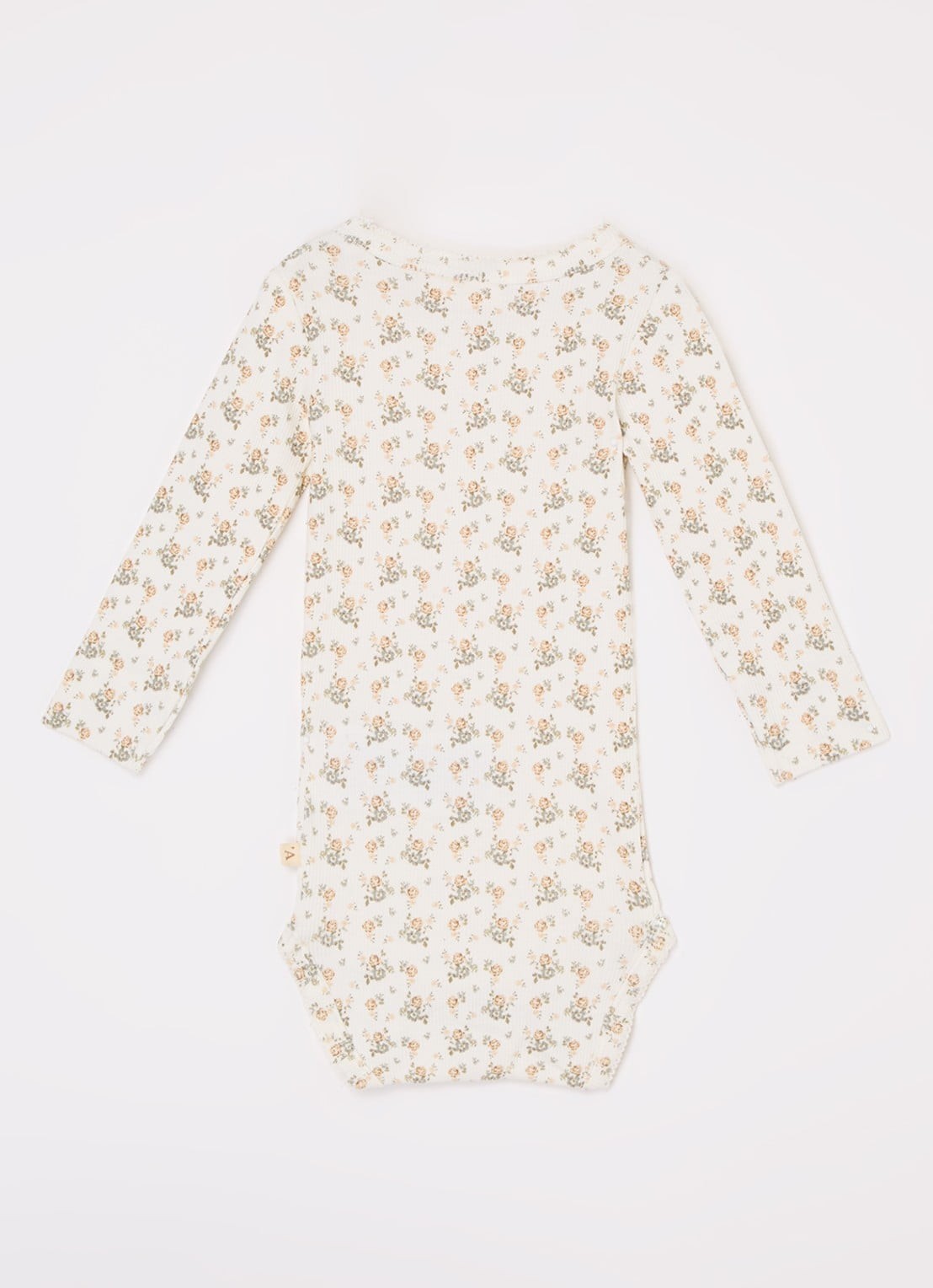 Lil 'Atelier NBFGago romper in  katoenblend - achterkant 3 ivoor