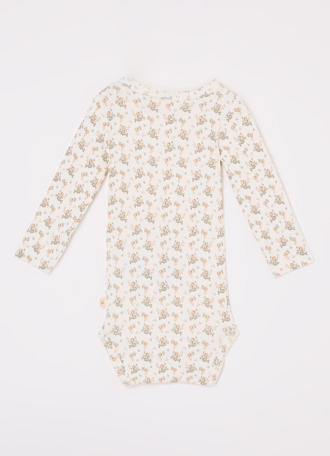 Lil 'Atelier NBFGago romper in  katoenblend - voorkant 2 gebroken wit