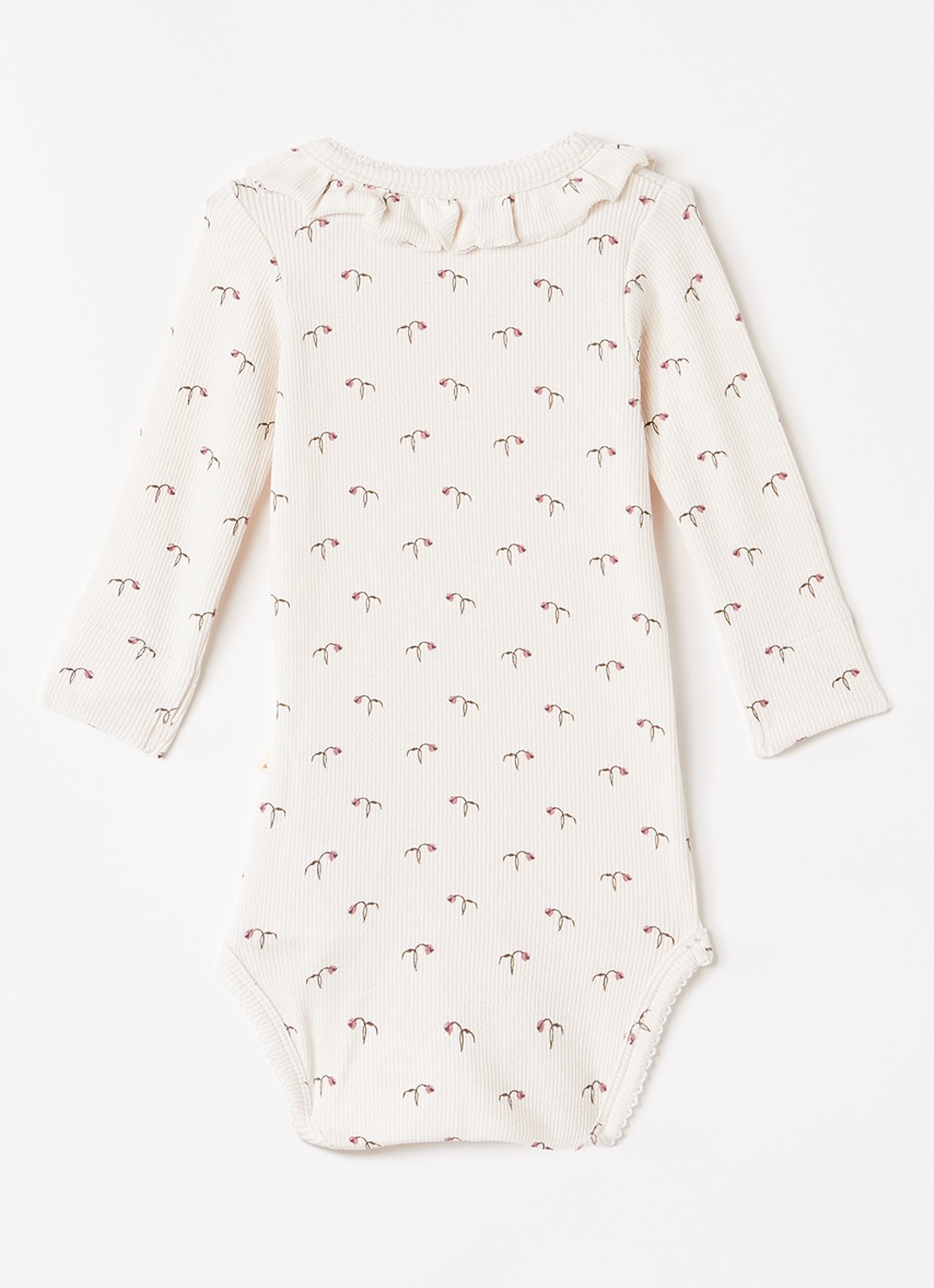 Lil 'Atelier NBFGago romper  met print - voorkant 2 lichtroze