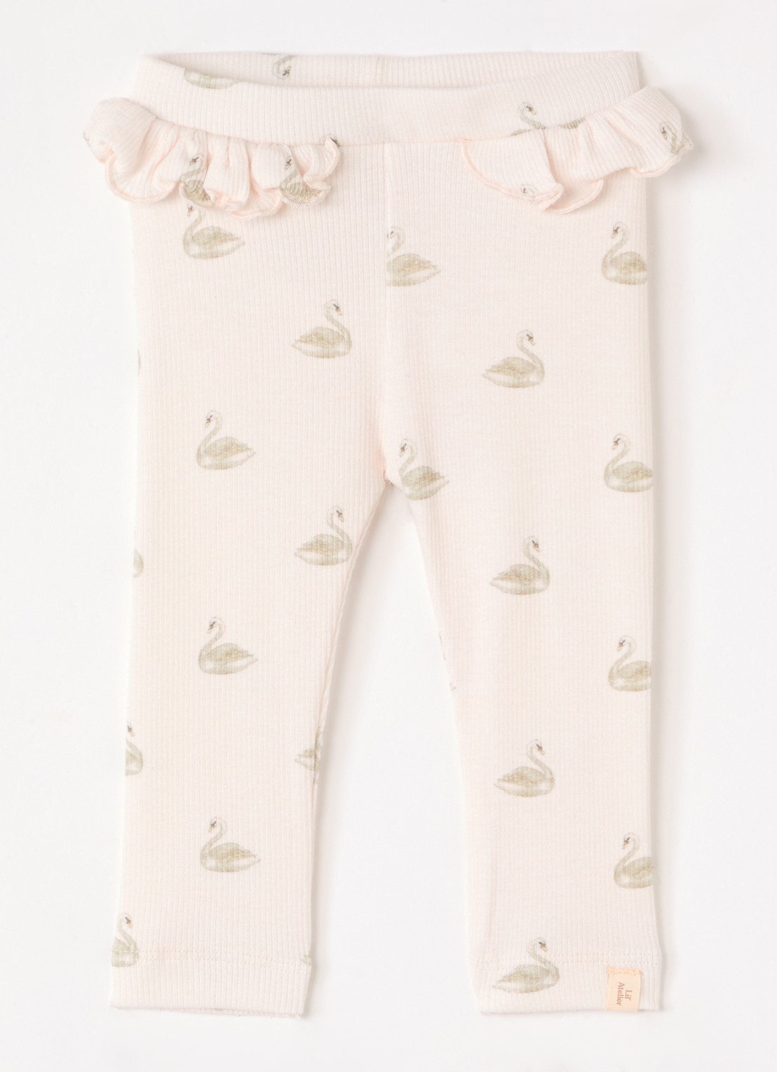 Lil 'Atelier NBFGavo Efi legging  - voorkant gebroken wit