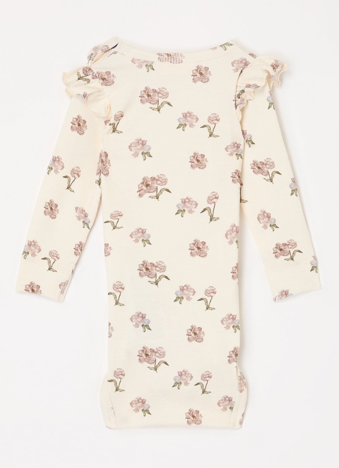 Lil 'Atelier NBFGavo romper in  katoenblend - achterkant 3 beige