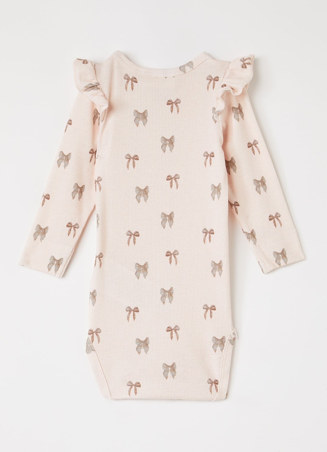 Lil 'Atelier NBFGavo romper met print - achterkant roze