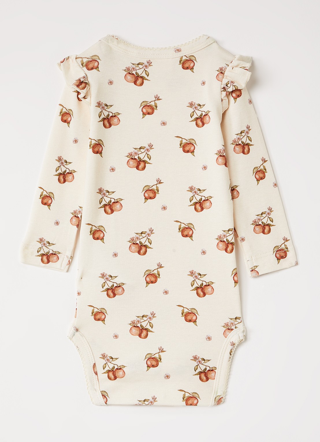 Lil 'Atelier NBFGayo romper met print - voorkant 2 creme