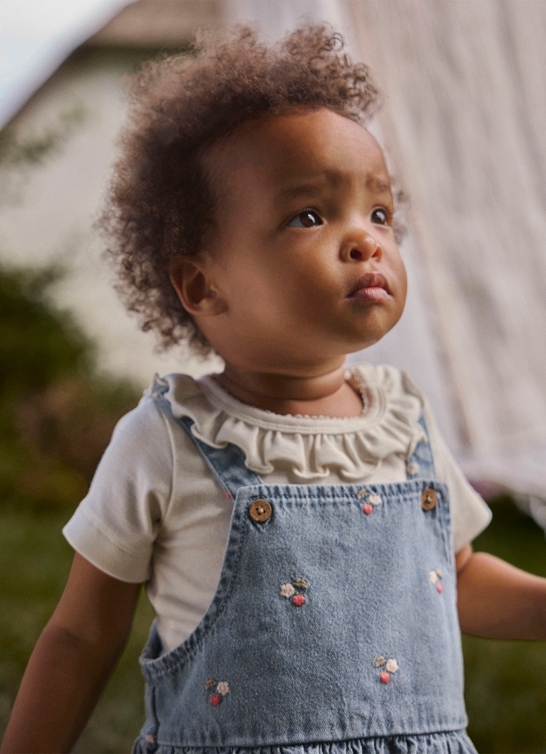 Lil 'Atelier NBFGayo romper  - voorkant gebroken wit
