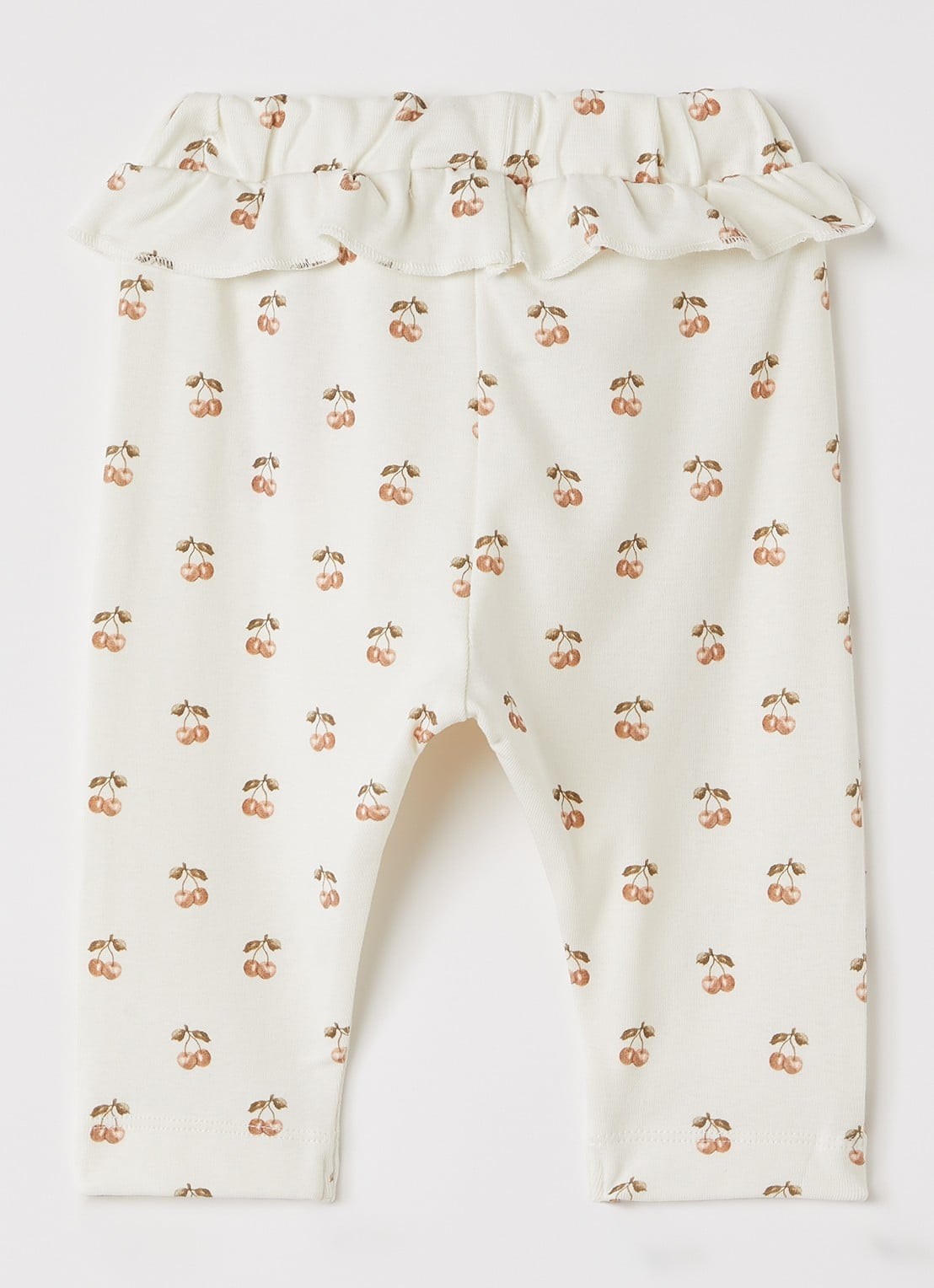 Lil 'Atelier NBFLayo legging met print - achterkant 2 gebroken wit