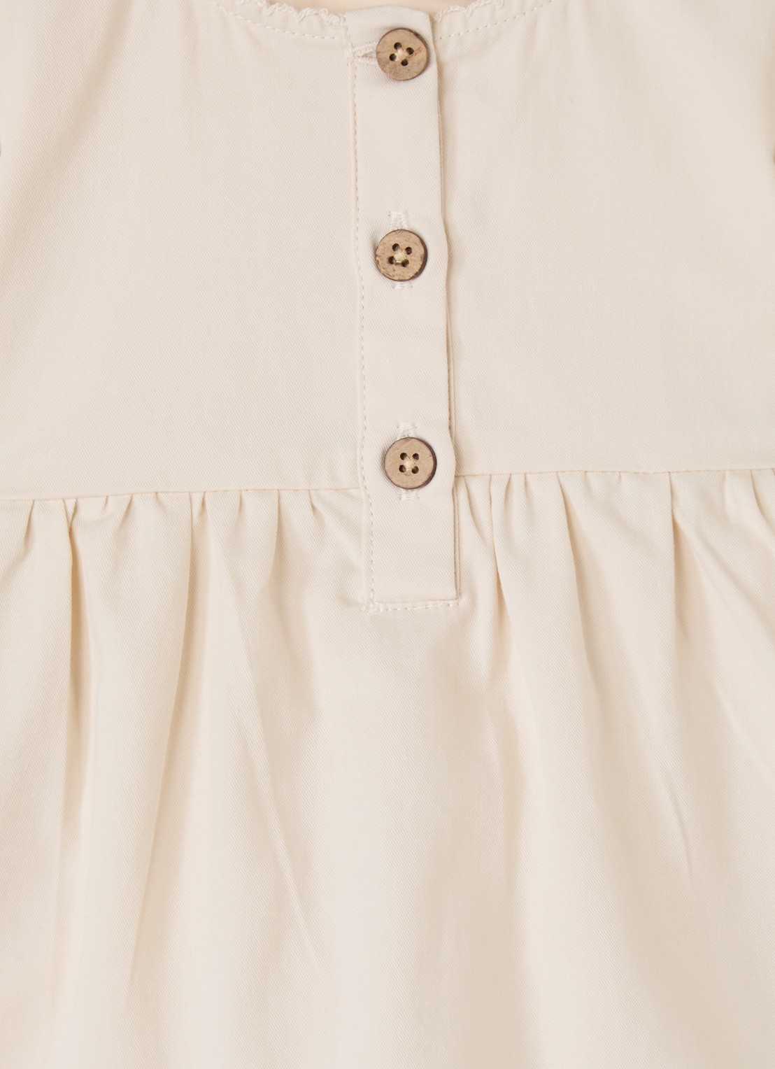 Lil 'Atelier NBFLolia tuniekjurk - detail 3 creme