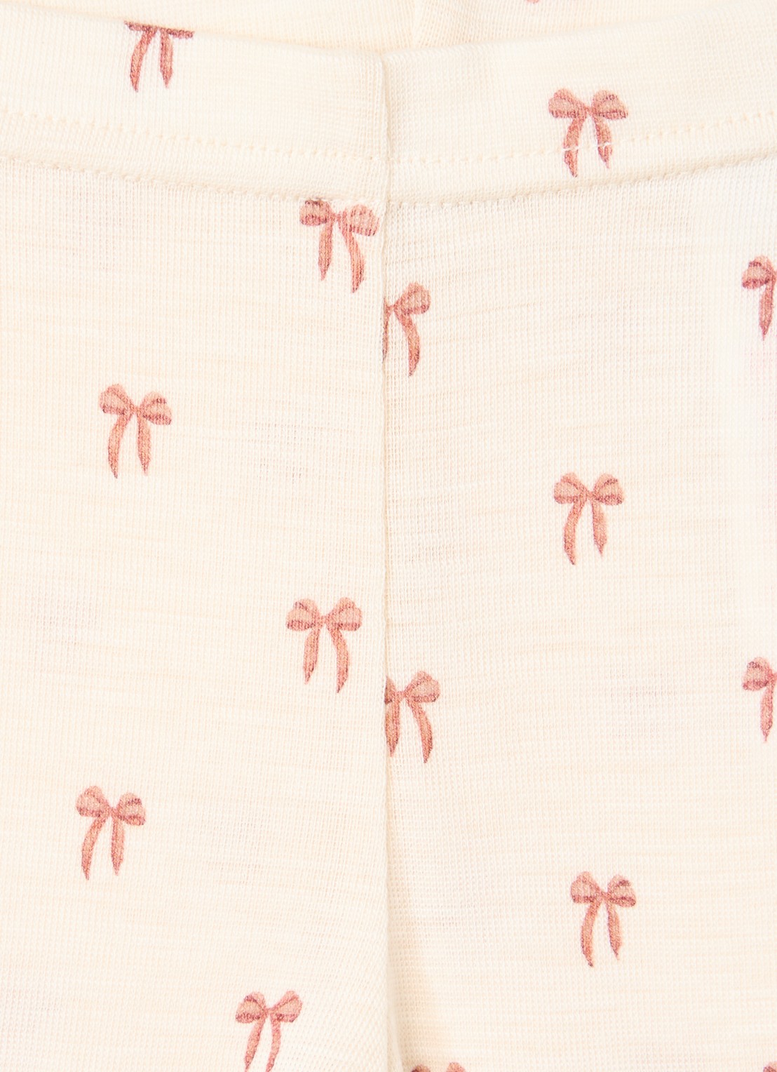 Lil 'Atelier NBFNalu legging in merino wolblend  - detail 2 creme
