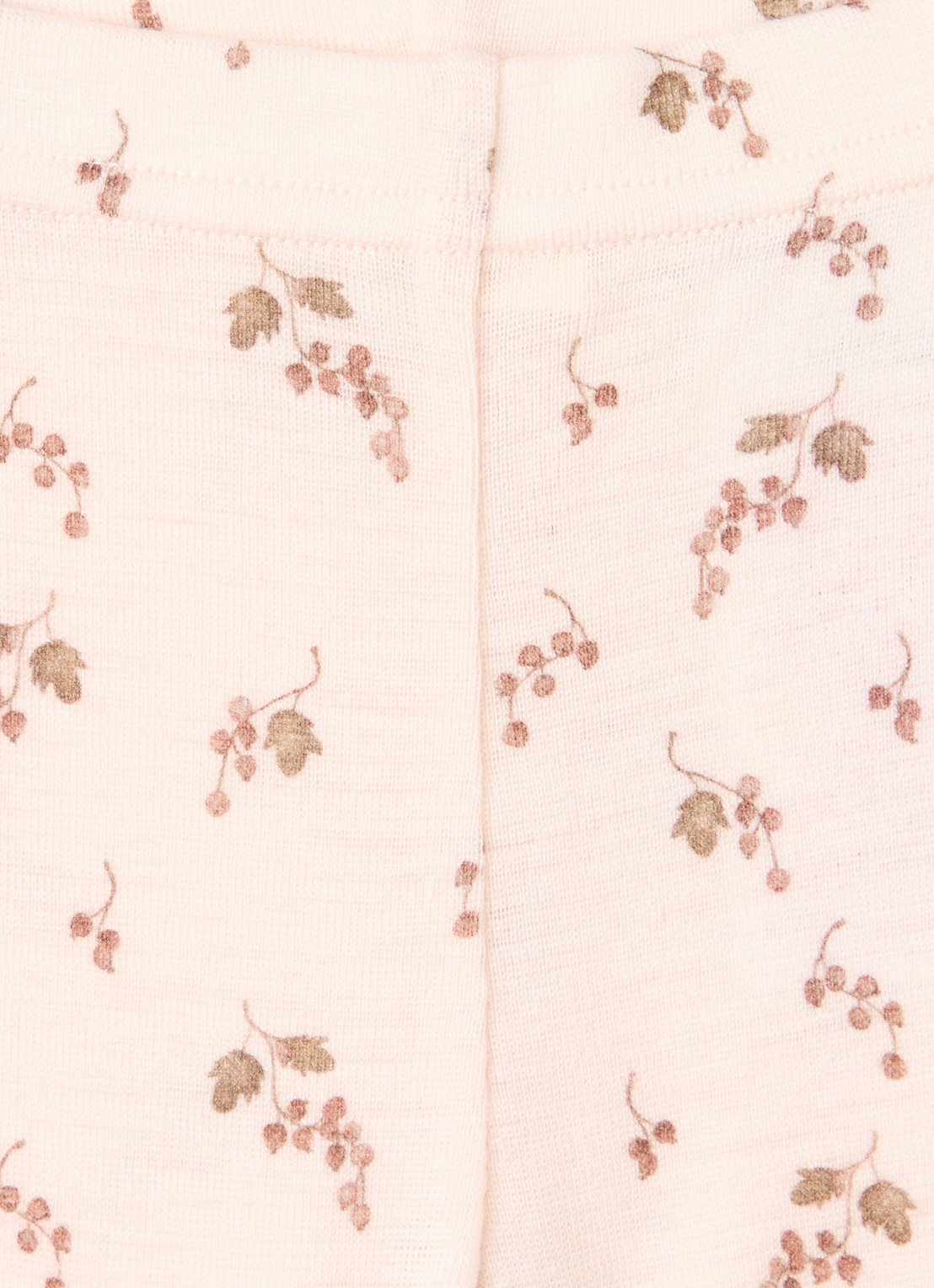 Lil 'Atelier NBFNoel legging van merino wol  - detail 4 lichtroze