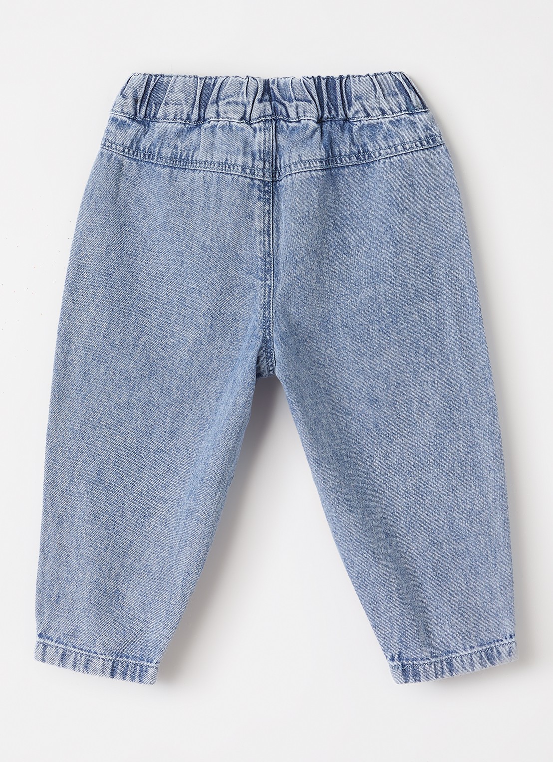 Lil 'Atelier NBFTaya straight leg jeans  - voorkant 3 indigo