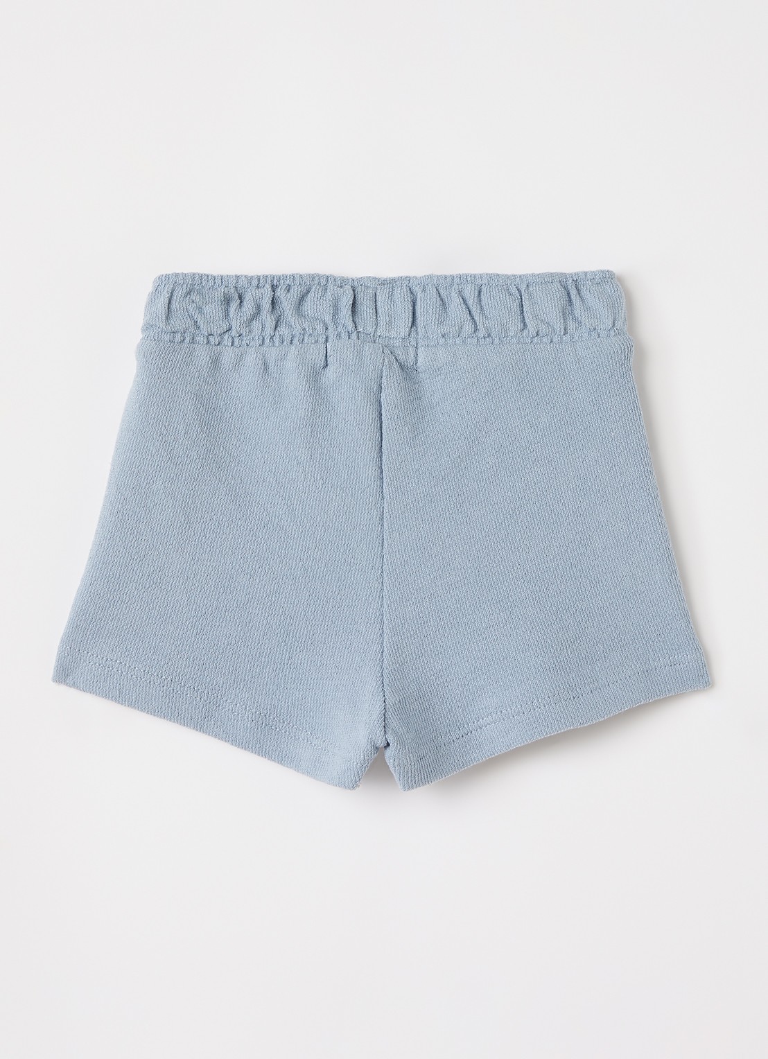 Lil 'Atelier NBMDias loose fit korte broek - voorkant 3 blauwgrijs