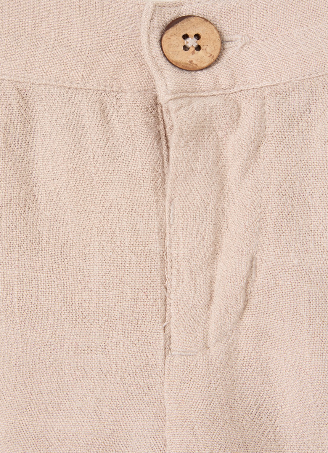 Lil 'Atelier NBMFreddie straight fit pantalon - detail 2 beige