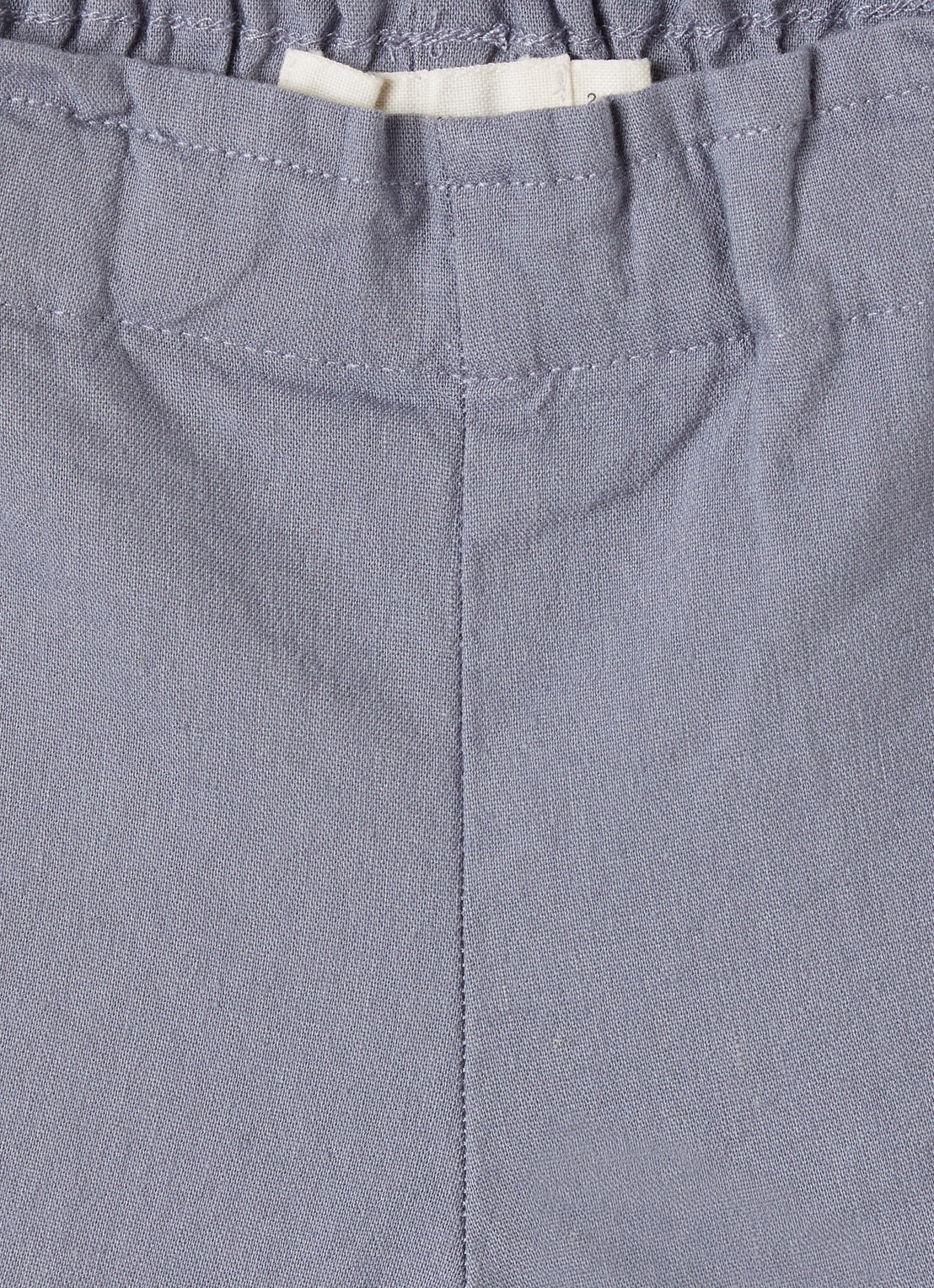 Lil 'Atelier NBMFredrik loose fit korte broek - detail grijs