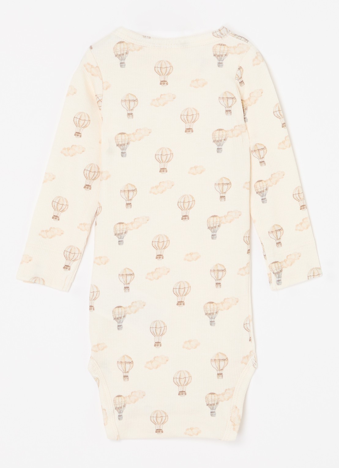 Lil 'Atelier NBMGavo romper in  katoenblend - achterkant 3 beige