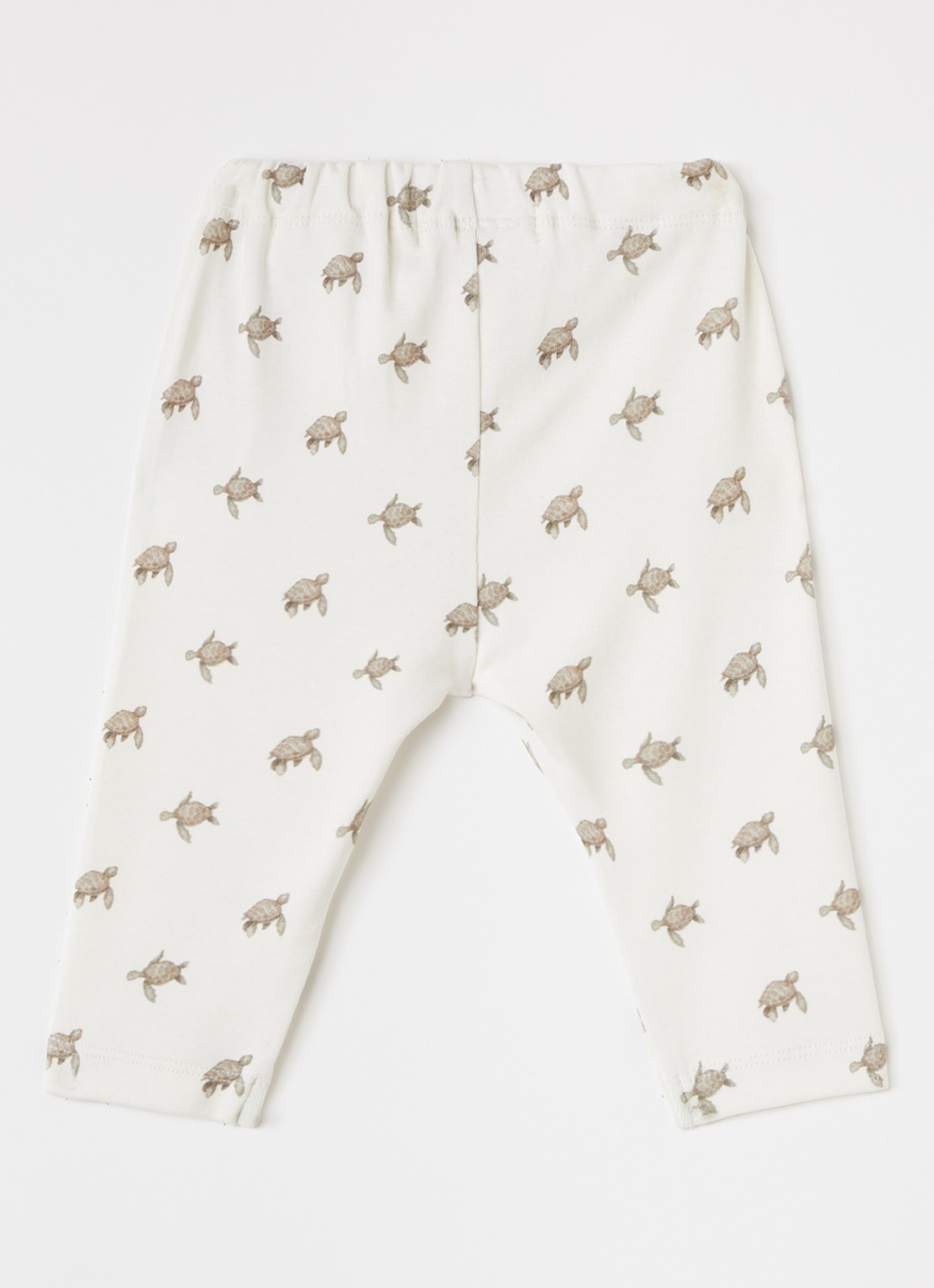 Lil 'Atelier NBMGayo legging met print - voorkant 2 creme