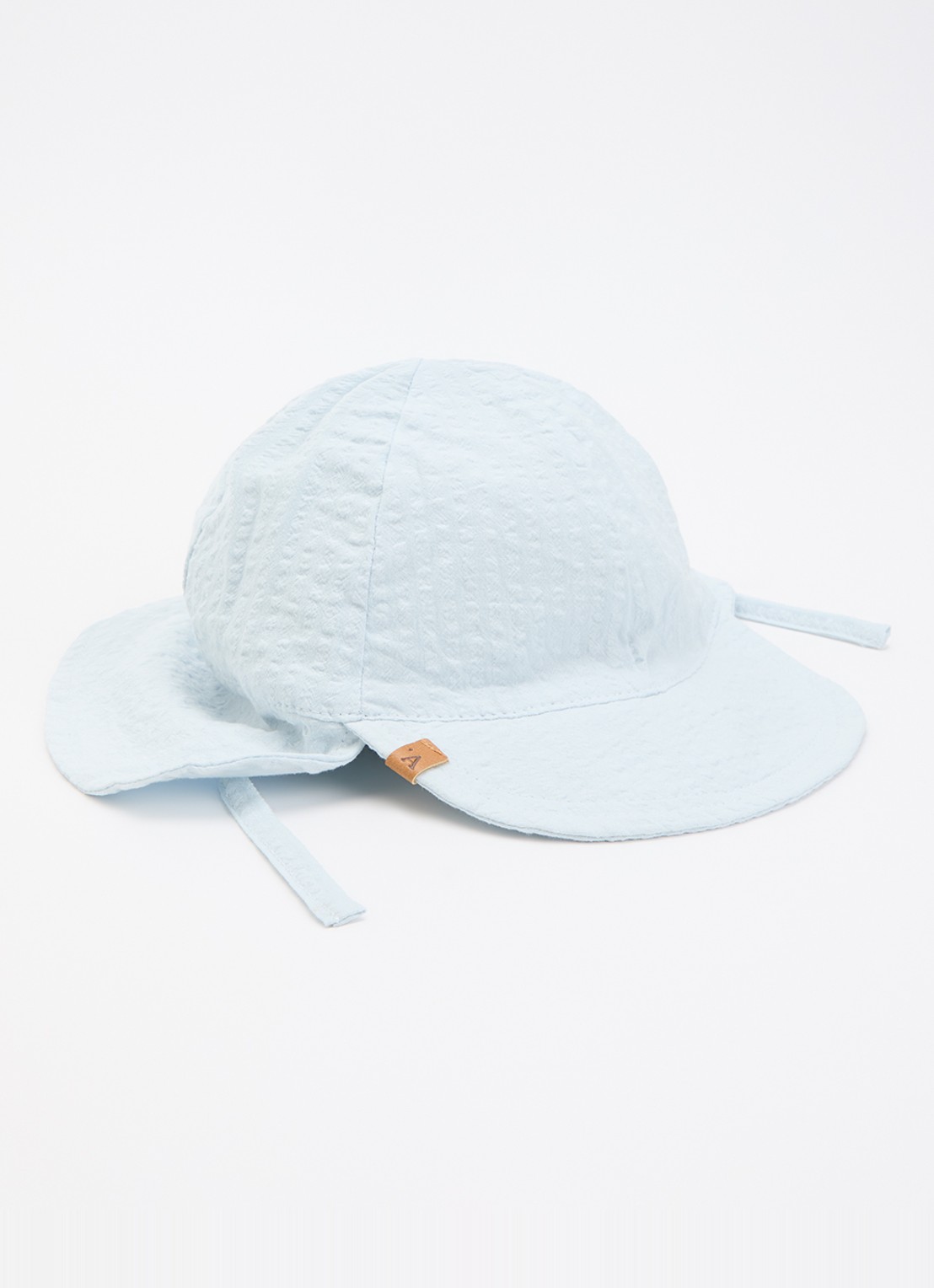 Lil 'Atelier NBMHoman bucket hoed  - voorkant 2 lichtblauw