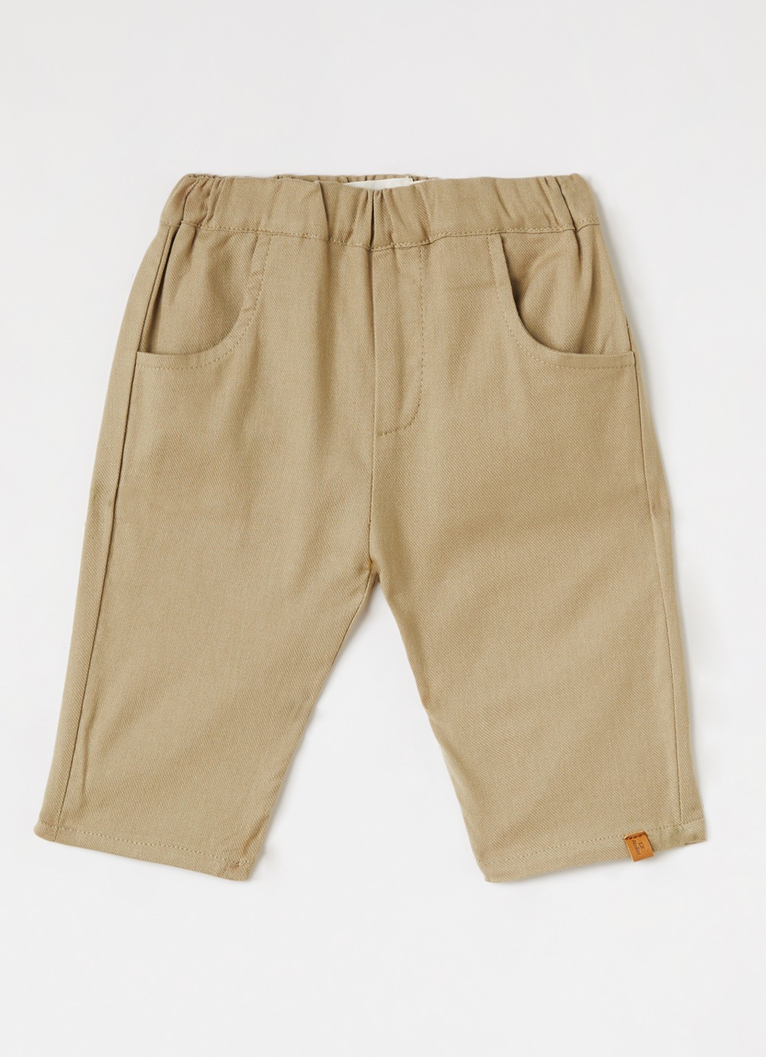 Lil 'Atelier NBMKoa straight fit chino - voorkant 2 khaki