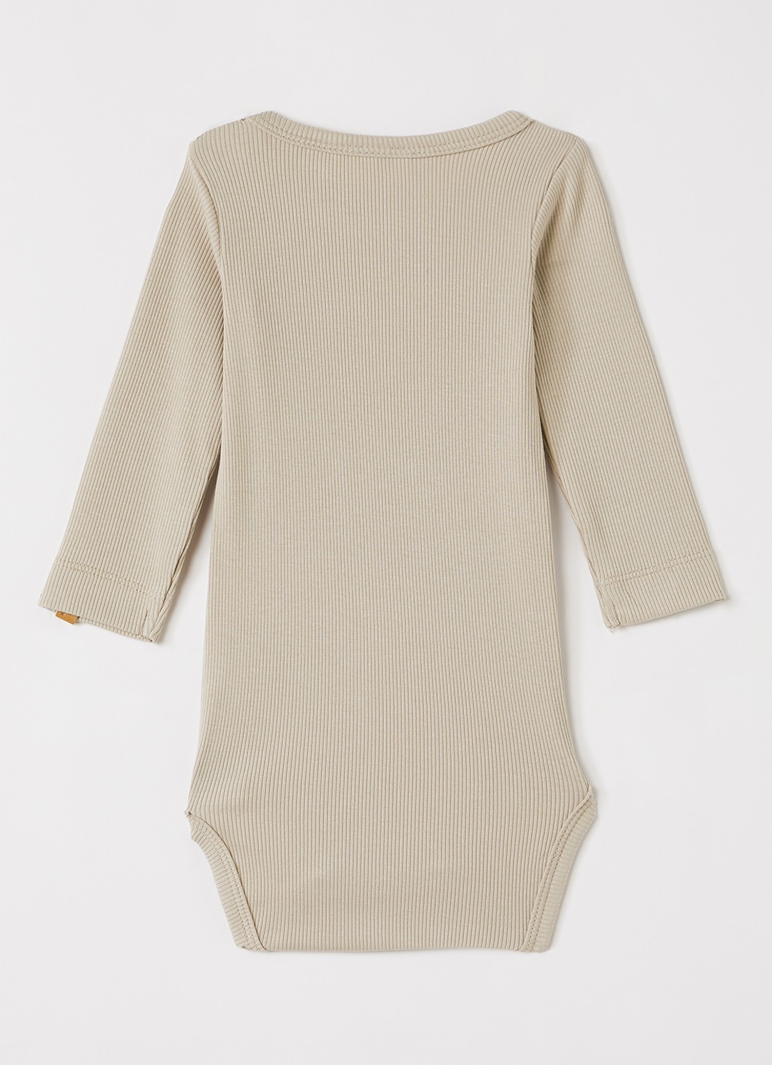 Lil 'Atelier NBMLago romper met ribstructuur - achterkant 3 zand