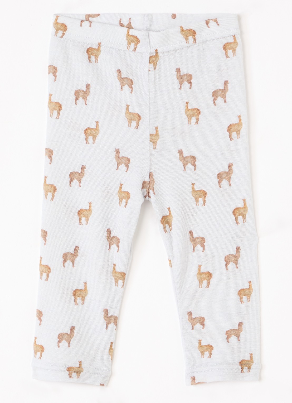 Lil 'Atelier NBMNoel legging van merino wol - voorkant lichtblauw