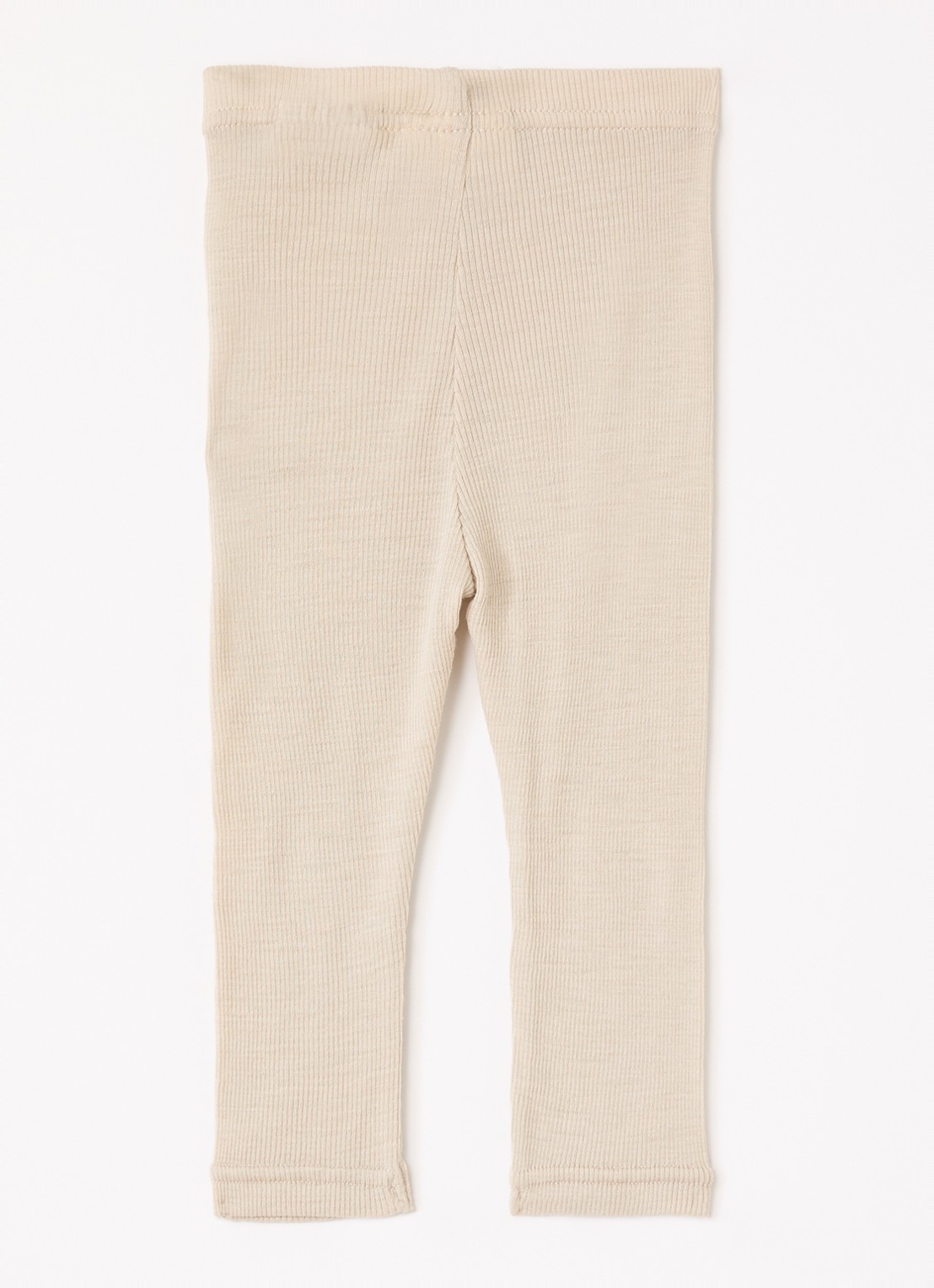 Lil 'Atelier NBNNalu legging in wolblend - voorkant 2 beige