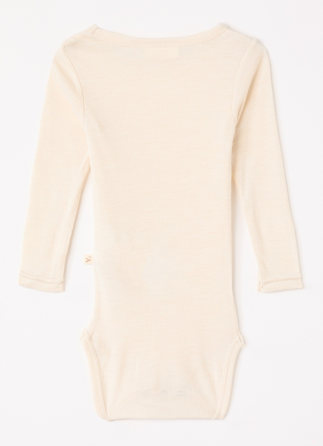 Lil 'Atelier NBNNalu romper in wolblend - voorkant 2 creme
