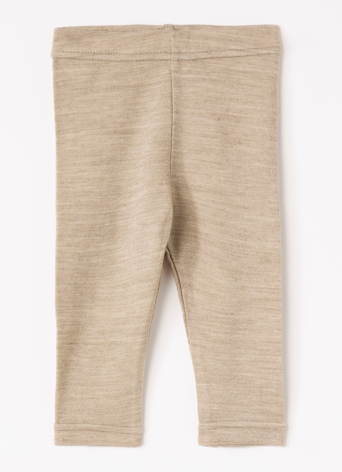 Lil 'Atelier NBNNilo legging in wolblend - voorkant zand