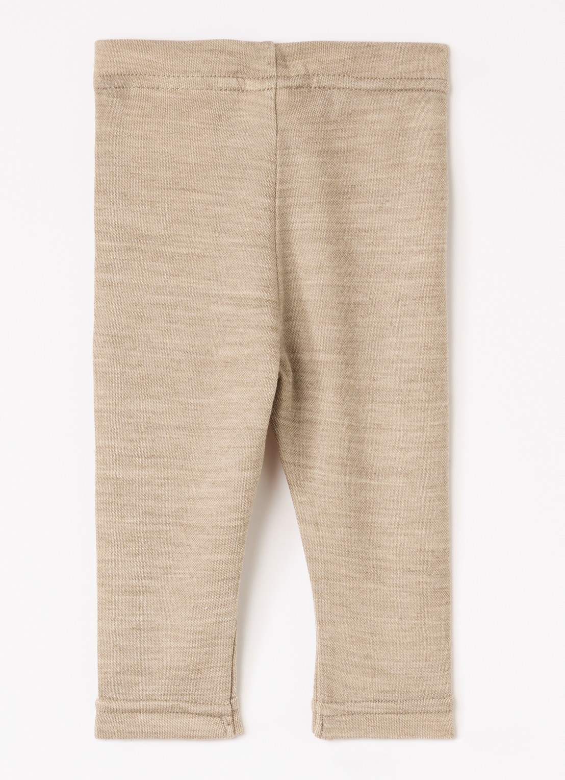 Lil 'Atelier NBNNilo legging in wolblend - voorkant 2 zand