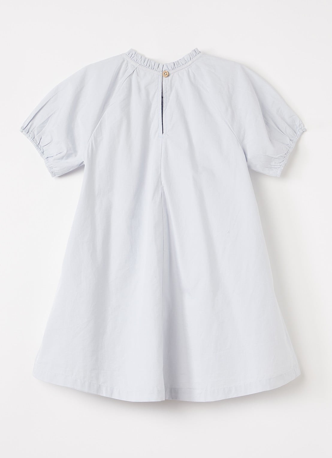 Lil 'Atelier NMFFaustine jurk met broderie - achterkant 5 grijs