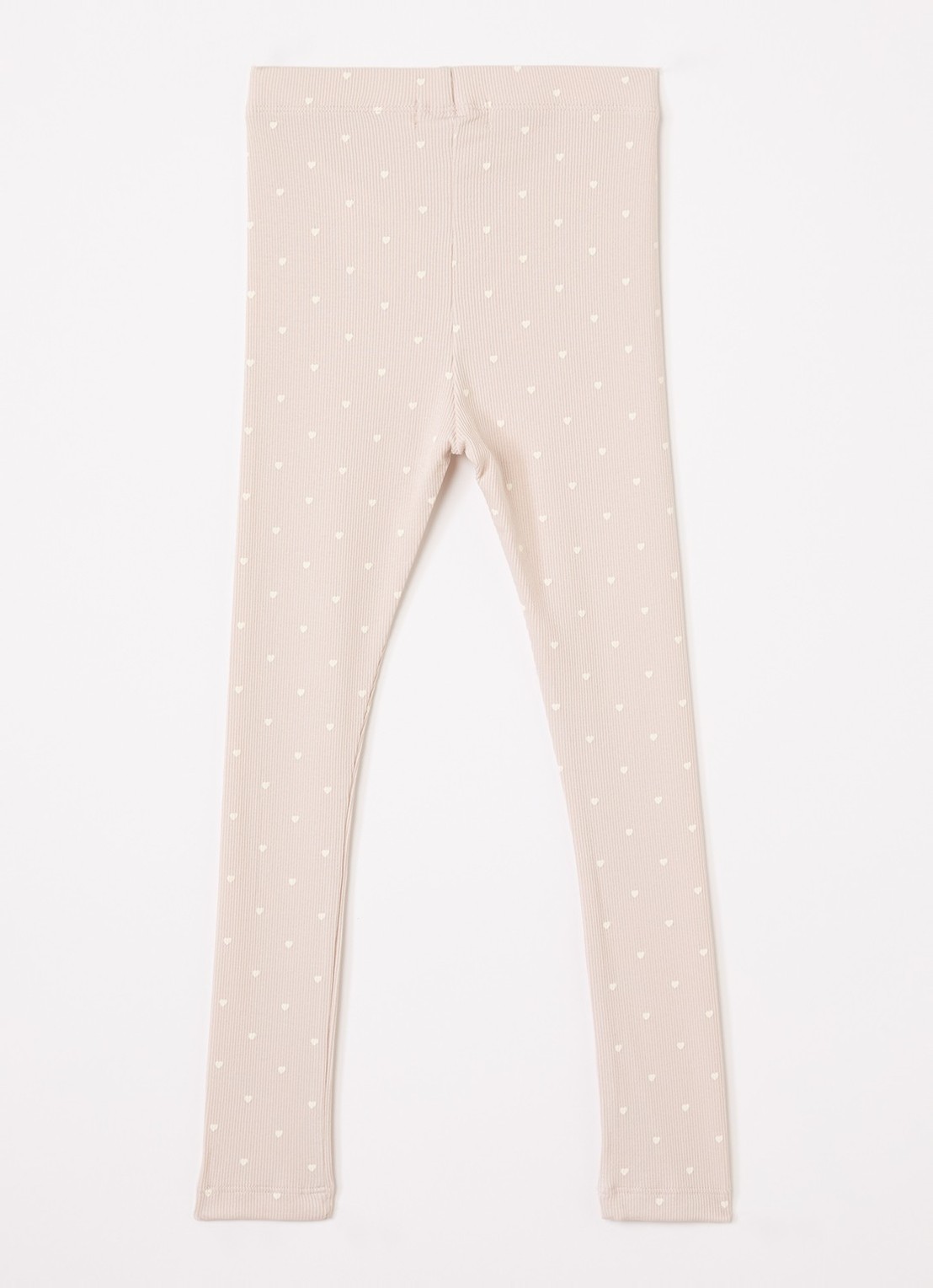 Lil 'Atelier NMFGago legging met print - achterkant 3 taupe
