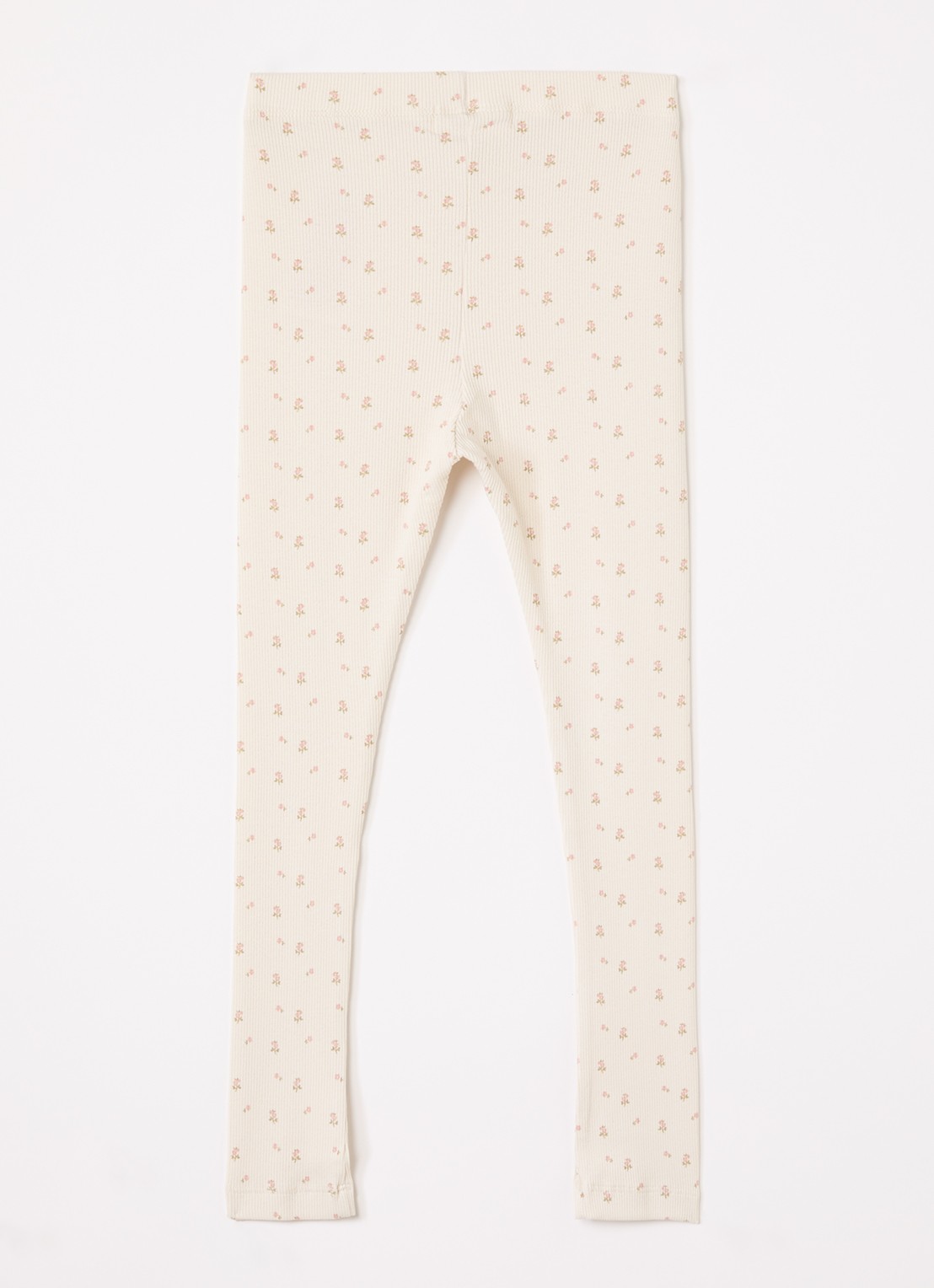 Lil 'Atelier NMFGago legging met print - voorkant 3 creme