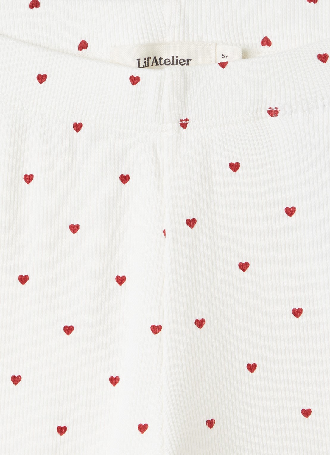 Lil 'Atelier NMFGago legging met print - detail 3 ivoor