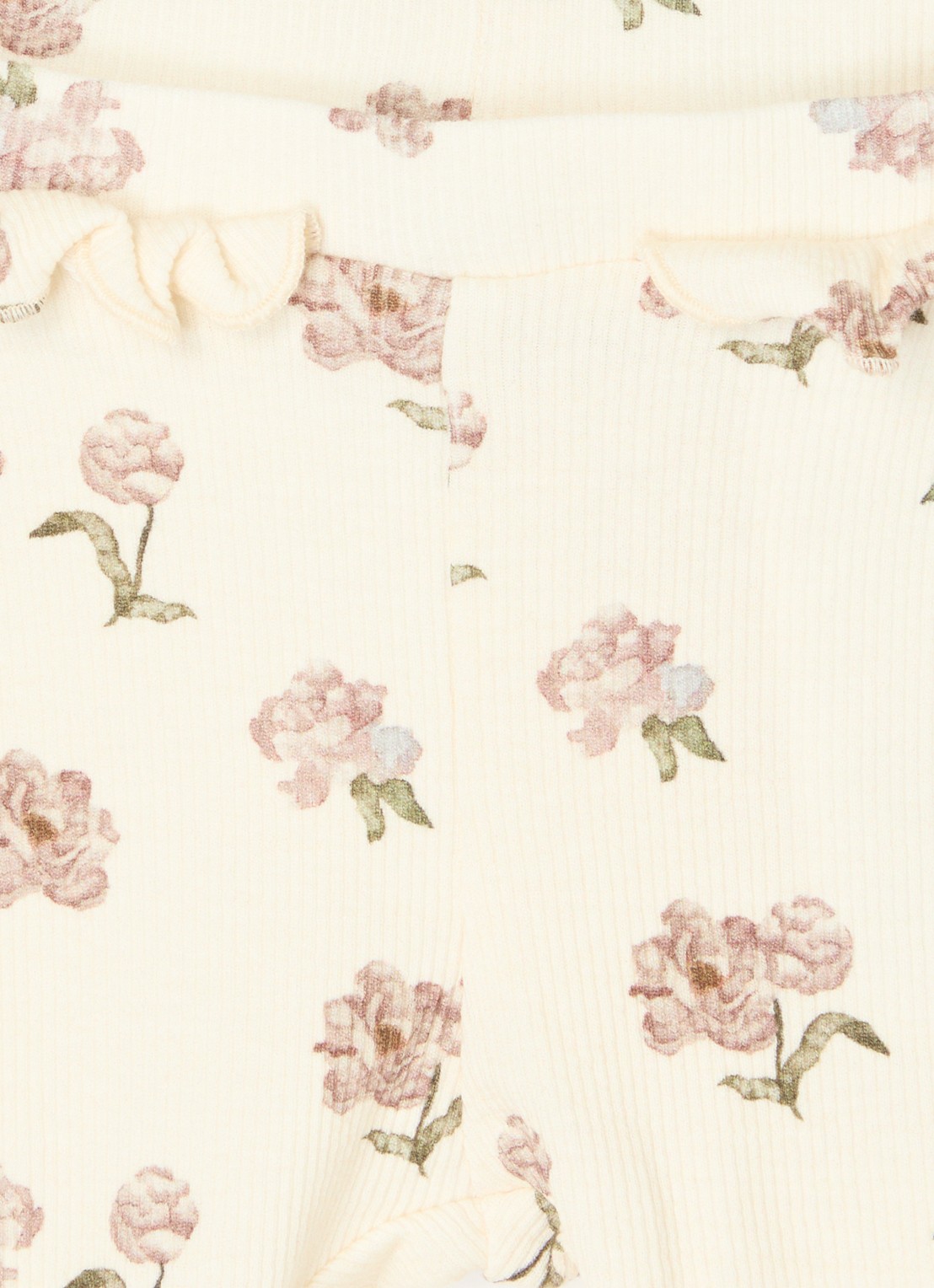 Lil 'Atelier NMFGavo legging in  katoenblend - detail 3 beige