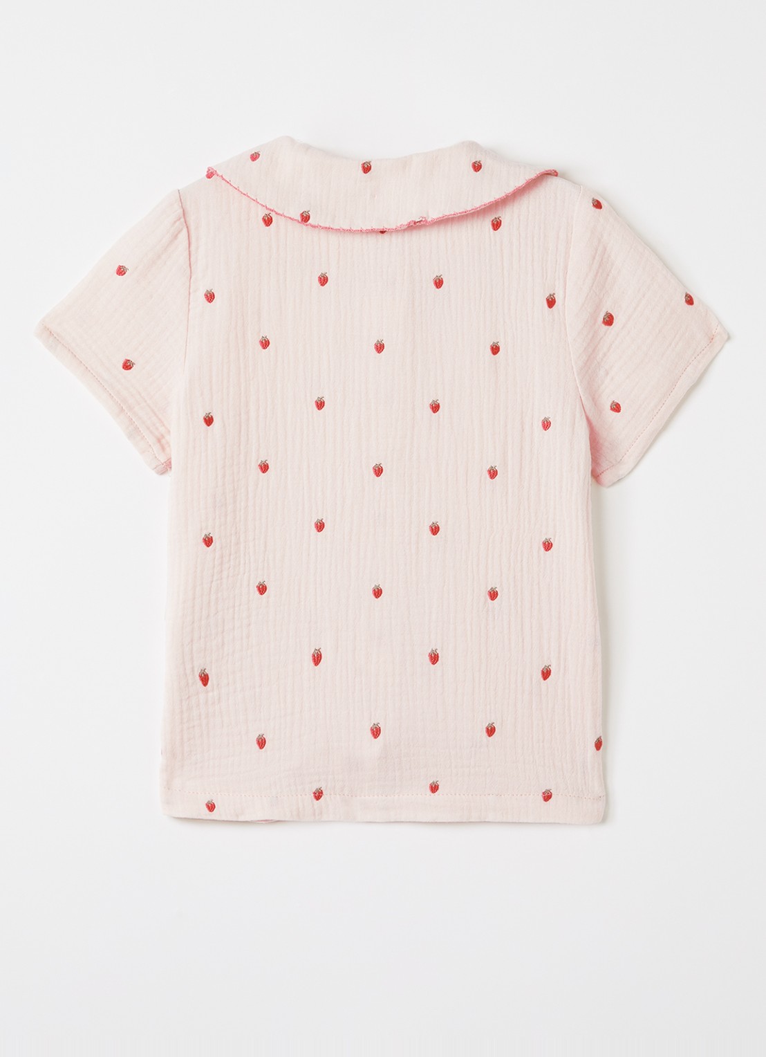 Lil 'Atelier NMFKamma blouse met print - voorkant 3 lichtroze
