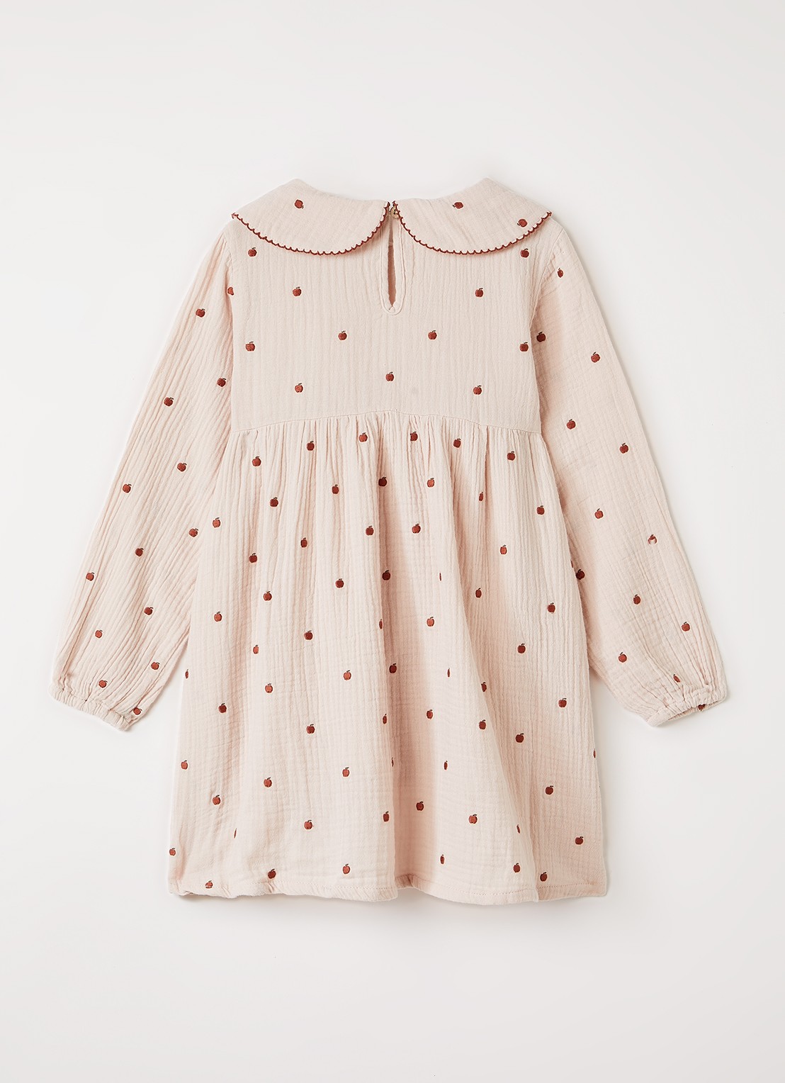 Lil 'Atelier NMFKamma jurk met print - voorkant 3 lichtroze