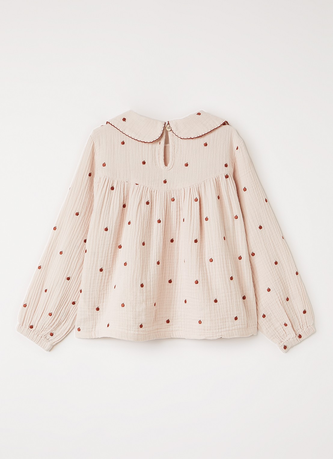 Lil 'Atelier NMFKamma top met print - voorkant 2 lichtroze