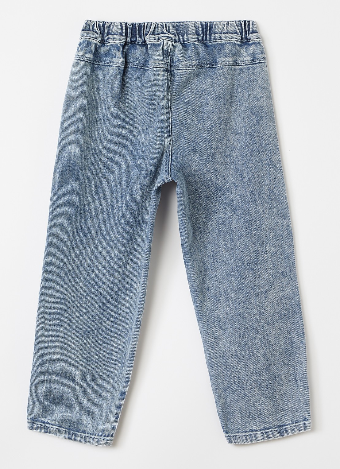 Lil 'Atelier NMFLulia straight leg jeans - voorkant 2 indigo