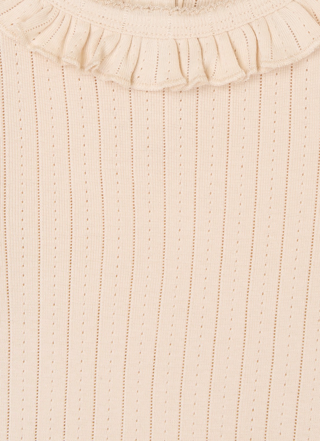 Lil 'Atelier NMFRachel top in  katoenblend - detail 3 lichtroze