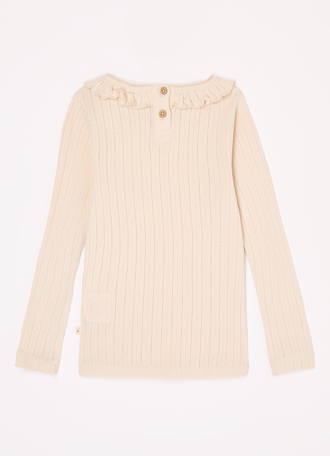 Lil 'Atelier NMFRachel top in  katoenblend - voorkant 2 lichtroze