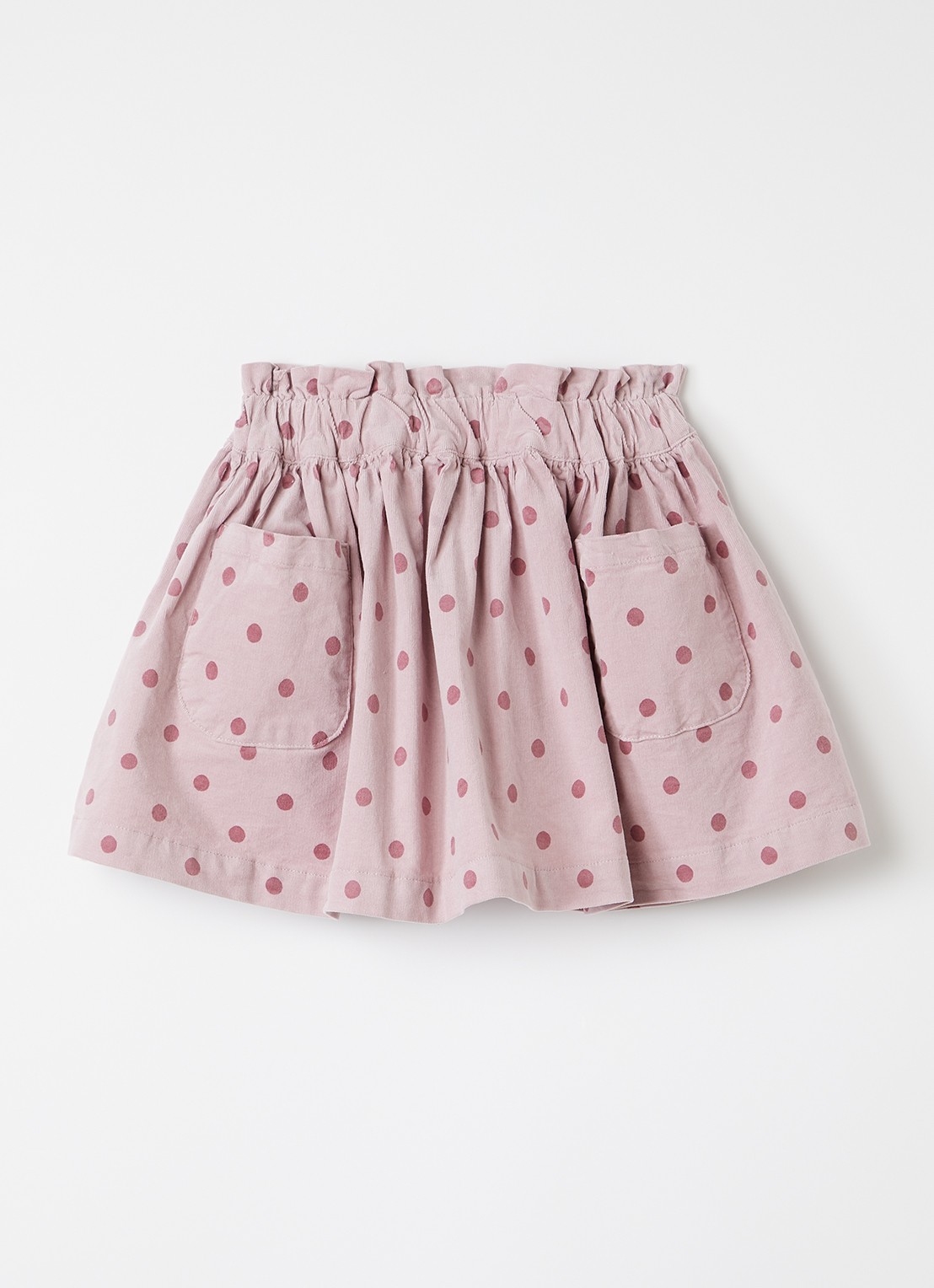 Lil 'Atelier NMFSomba blousejurk met stippenprint - voorkant 2 roze